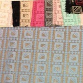 锦涤氨方形蕾丝女装连衣裙面料