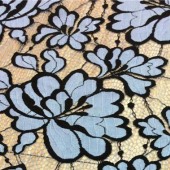2015年新款锦棉女装蕾丝花型品牌高档面料