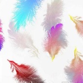 斜纹化纤2016年时尚数码印花面料