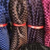 韩国绒 菠萝格提花