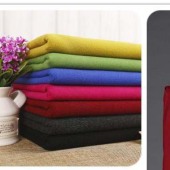 厂家直销现货流行舒适6839针织罗马布拉毛 30支罗马布 打基布