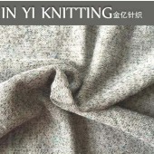 55%棉45%涤纬编粗针 银线毛圈针织服装面料