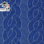 麻花提花面料F05707