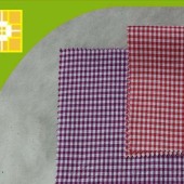 格中格现货供应 32s 全棉 朝阳格 衬衫面料 梭织面料
