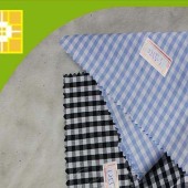 现货供应 40s 全棉 朝阳格 衬衫面料 梭织面料