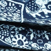 2015新款50D+50D*100梭织 佐织麻 时尚女装印花用布