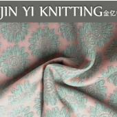 人棉空气层 烂花 夹丝太空棉 女装面料