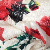玫瑰花蕾丝印花