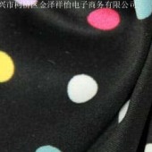 现货全涤印花布 大圆点 多色可选