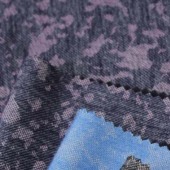 超柔加绒加厚针织牛仔衬衫布卫衣休闲装面料秋冬季保暖布料可批发