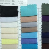 无弹仿真丝双皱 75D双皱