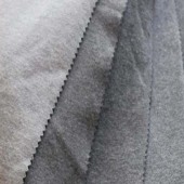 厂家直销CVC麻灰卫衣单面绒毛圈布秋冬运动户外服装面料专用