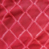 厂家直销网布 新款菱形时尚涤纶网布 提花时装孔状轻薄网布