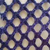 新款爆款网布 编织圆孔网布 时装面料