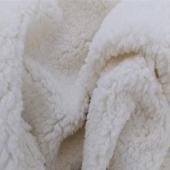 厂家直销棉花绒舒棉绒针织布料冬季保暖大衣里料加绒服装面料