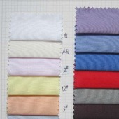 现货供应 全棉液氨平纹 50S高档衬衫面料 细腻府绸面料