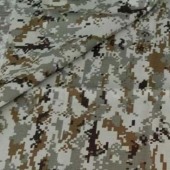 TC65/35 2/1 方格迷彩染料印花布 厂家直销 军装面料