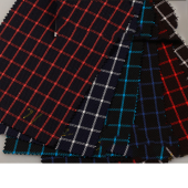 新品TR97107田格子 休闲西装西服面料 上衣套装 裙面料