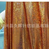 大量销售 四面弹有光满版烫金 全涤面料满版烫金