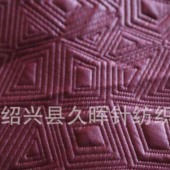 大量供应 优质仿皮布烫金布料 PU仿皮烫金面料