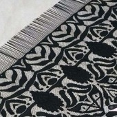 针织流苏蕾丝服装面料