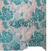 CVC棉盖丝蕾丝印花烧花面料 复合热销女装面料