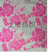 CVC棉盖丝蕾丝印花烧花面料 复合热销女装面料
