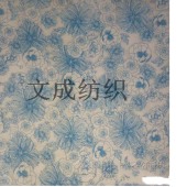 多色可选 水墨渲染复合棉盖丝烧花面料 热销女装裙装礼服内衣面料