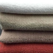 大量现货纯麻竹节布