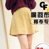 厂家直销 29坑锦涤灯芯绒（仿平绒） 时尚服装面料用布 现货批发