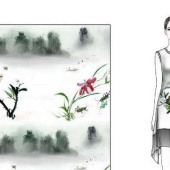 春夏新款 厂家现货直销 全涤梭织 雪纺乱麻佳丽纱 时尚女装面料