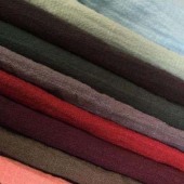 亚麻棉府绸面料 竹节肌理面料 女装衬衫布 现货供应