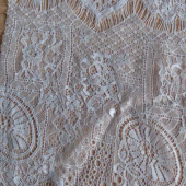 锦纶蕾丝针织服装面料厂家直销