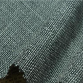 现货棉麻混纺梭织色织格子面料 衬衫裙装面料服装面料轻薄时尚棉麻布