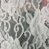 蕾丝花边面料 70%棉30%锦服装裙装面料 厂家直销