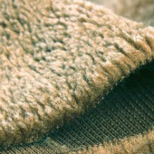 现货热销 针织涤纶染色 双色平剪毛 服装 玩具面料