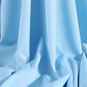 全涤针织男女服装面料 染色直贡呢针织裤料多色 绍兴厂家可定做热销