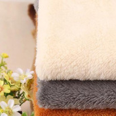 全涤北极绒面料 秋冬时尚家居服绒布保暖内衣睡衣