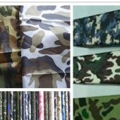 迷彩印花布 厂家直销 服装涤纶里布