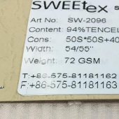 天丝人棉剪花面料