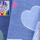 现货供应薄料牛仔 春夏连衣裙面料 印花牛仔布 纯棉牛仔面料