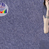 现货牛仔布料服装面料215180g纯棉斜纹休闲牛仔面料