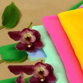 弹力缎面麻春夏女装面料现货批发 单面乱麻四面弹女装布料厂家直销