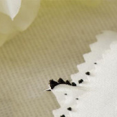 针织全涤直贡呢黑白条纹布料绍兴厂家批发 春秋时尚女装外套面料现货