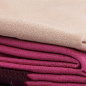 全涤纯色加捻乱麻布柯桥厂家现货直销 春秋时尚衬衫女装针织面料