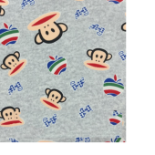 2016秋冬童装保暖新品 优质牛奶丝印花复合反包机底布