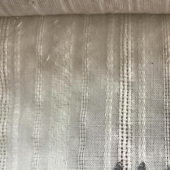 现货全棉提花布 条子提花布 服装面料轻薄透气女装布 剪花布