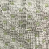 现货全棉色织双层提花布 服装面料轻薄透气女装布 双层布 色织布