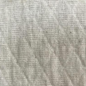 现货全棉双层菱形提花布 菱形提花布 服装面料轻薄透气女装布
