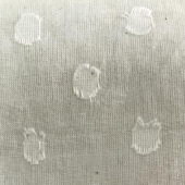 现货全棉60S提花布 灯笼经剪服装面料轻薄透气女装布 剪花布